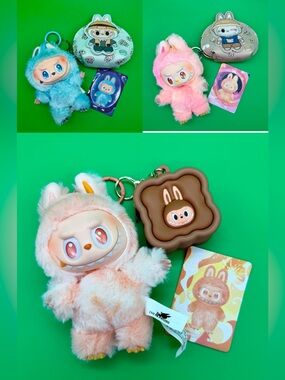 Fan made Labubu with earphone bag